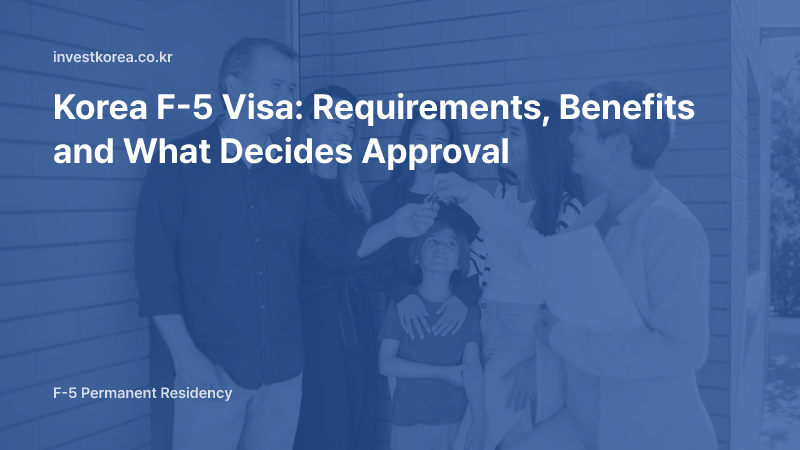 Photo of a family receiving the keys to a new home: Korea F-5 Visa: Permanent Residency Requirements, Benefits, and What Decides Approval